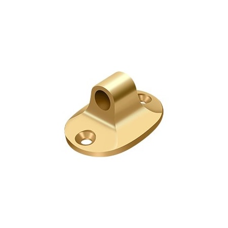 Deltana Cabin Hook Eye For British Style Window PVD Polished Brass CHEBCR003